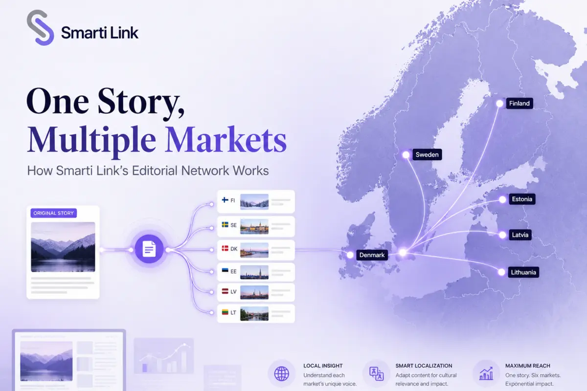 One Story, Multiple Markets: How Smarti Link’s Editorial Network Works